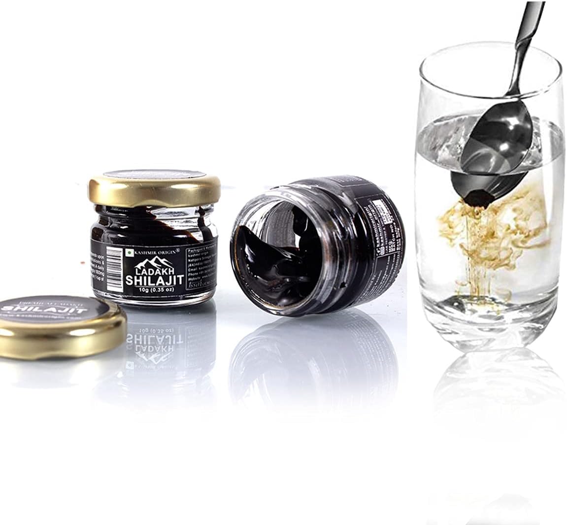 Pure Ladakh Shilajit/Shilajeet Resin Form to Boost Performance | Power | Stamina | Endurance | Strength and Overall Wellbeing For Men and Women | 50g
