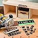 Rockler Router Letter Template Set (1-1/2”H - 99 Pieces) – State Park Font Letter Router Template – Interlocking Sign Making Templates w/Letters, Numbers, & More - Interlock Signmaker's Templates