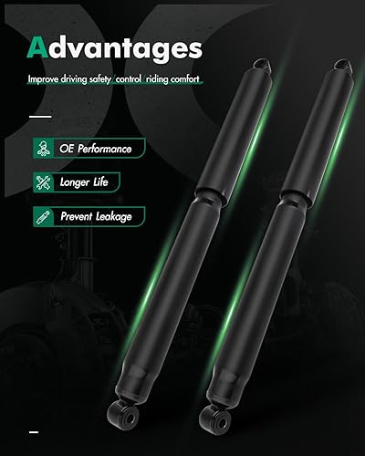 Miniatura 2 de Amortiguadores, par trasero SCITOO de amortiguadores de gas para Ford F-250 Super Duty 2005 2006 2007 2008 2009 2010 2011 2012 Ford F-250 Super