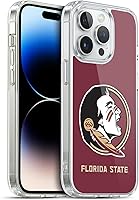 Vista 284 de Oficial Universidad Estatal de Florida FSU Soft Gel Case para iPhone de Apple 7 Plus/iPhone 8 Plus, Banner