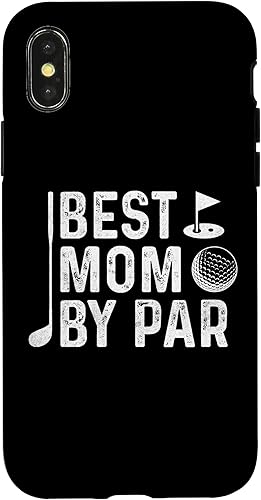iPhone XXS Best Mom By Par For Golfers Mother's Day Case