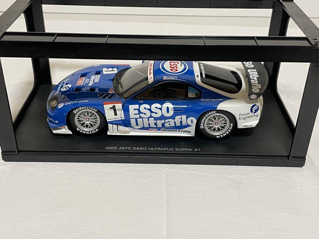 Amazon.co.jp: 1 18 TOYOTA SUPRA JGTC 2003 ESSO ULTRAFLO : Toys & Games