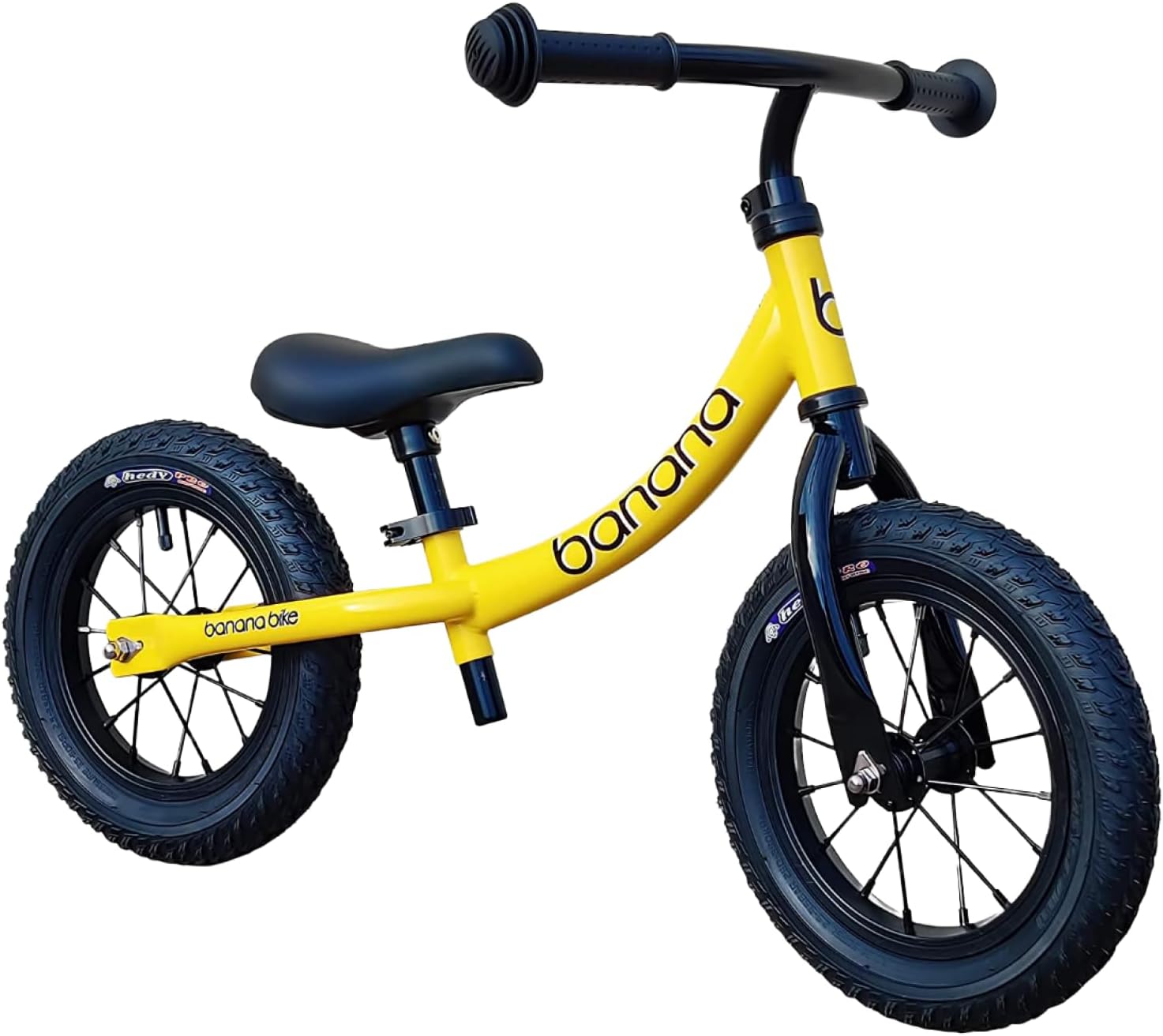 Banana GT Balance Bike - Lightweight Toddler Bike for 2, 3, 4, and 5 Year old Boys and Girls - No Pedal Bikes for kids with Adjustable Handlebar and seat - Aluminium, Air Tires - Training Bike
