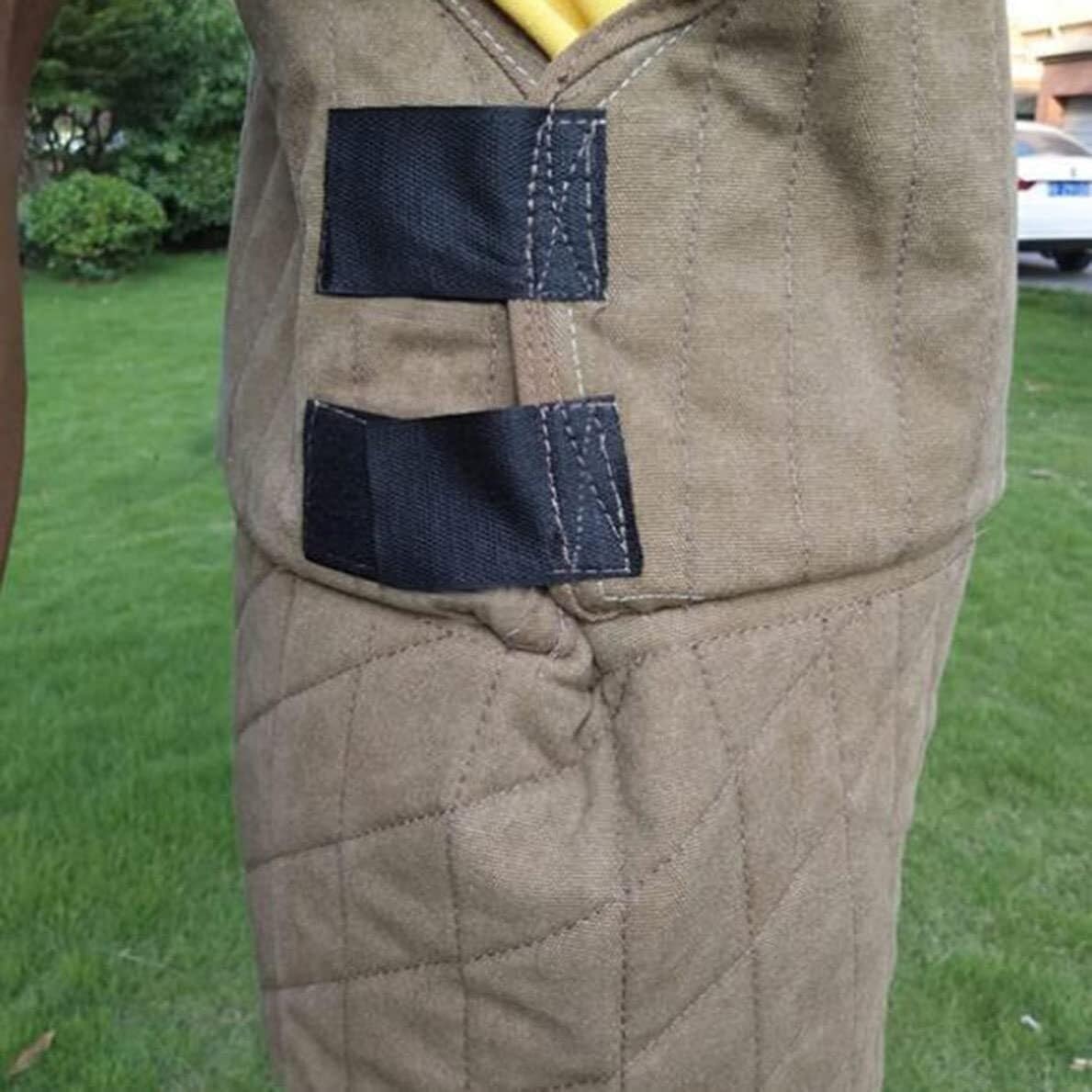 Traje de protección integral for adiestramiento canino profesional, resistente a mordeduras; mono de adiestramiento for perros policía; ropa protectora for perros de adiestramiento(Large)
