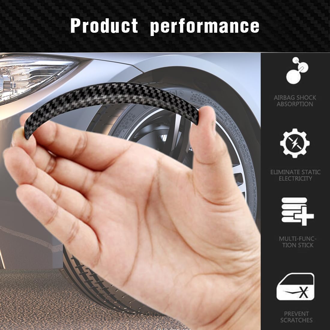 Tunejoy Deurrandbeschering auto deurbescheringsstrips U-vorige Tunejoy Deurrandbeschering auto deurbescheringsstrips U-vorige