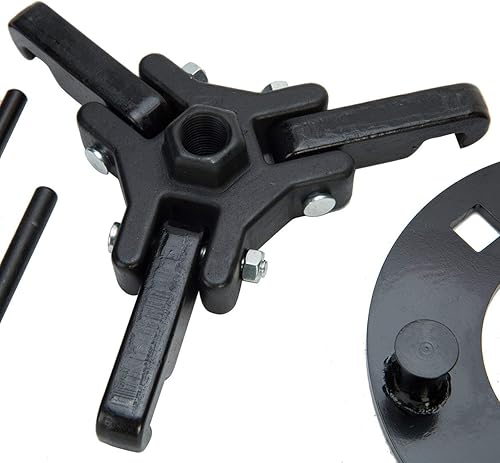 Miniatura 5 de 8MILELAKE Kit de extractor de equilibrador armónico, juego de herramientas de extracción de polea ajustable de 3 mandíbulas para quitar