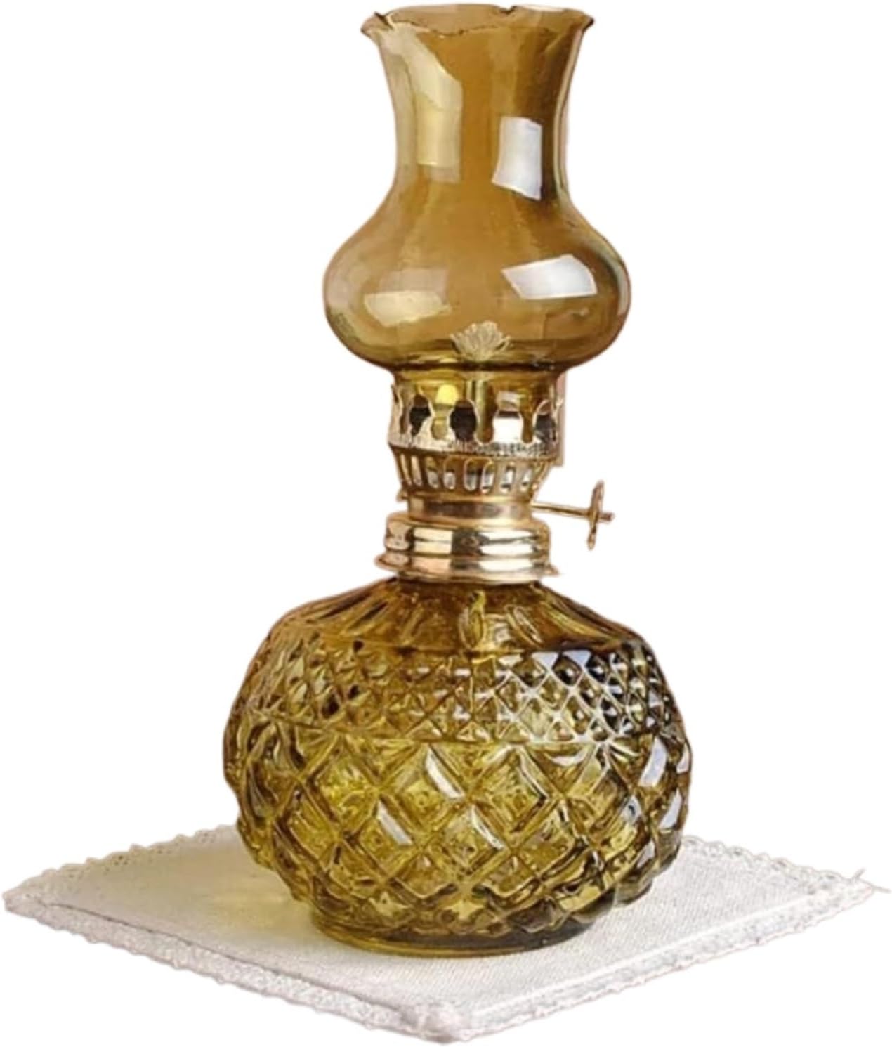 Oil Lamps Vintage Glass Kerosene Lamp Clear Barn Light Hurricane Lamp Interior Decor Kerosene Oil Lamp Home Oil Lamps Retro Churches Lamp