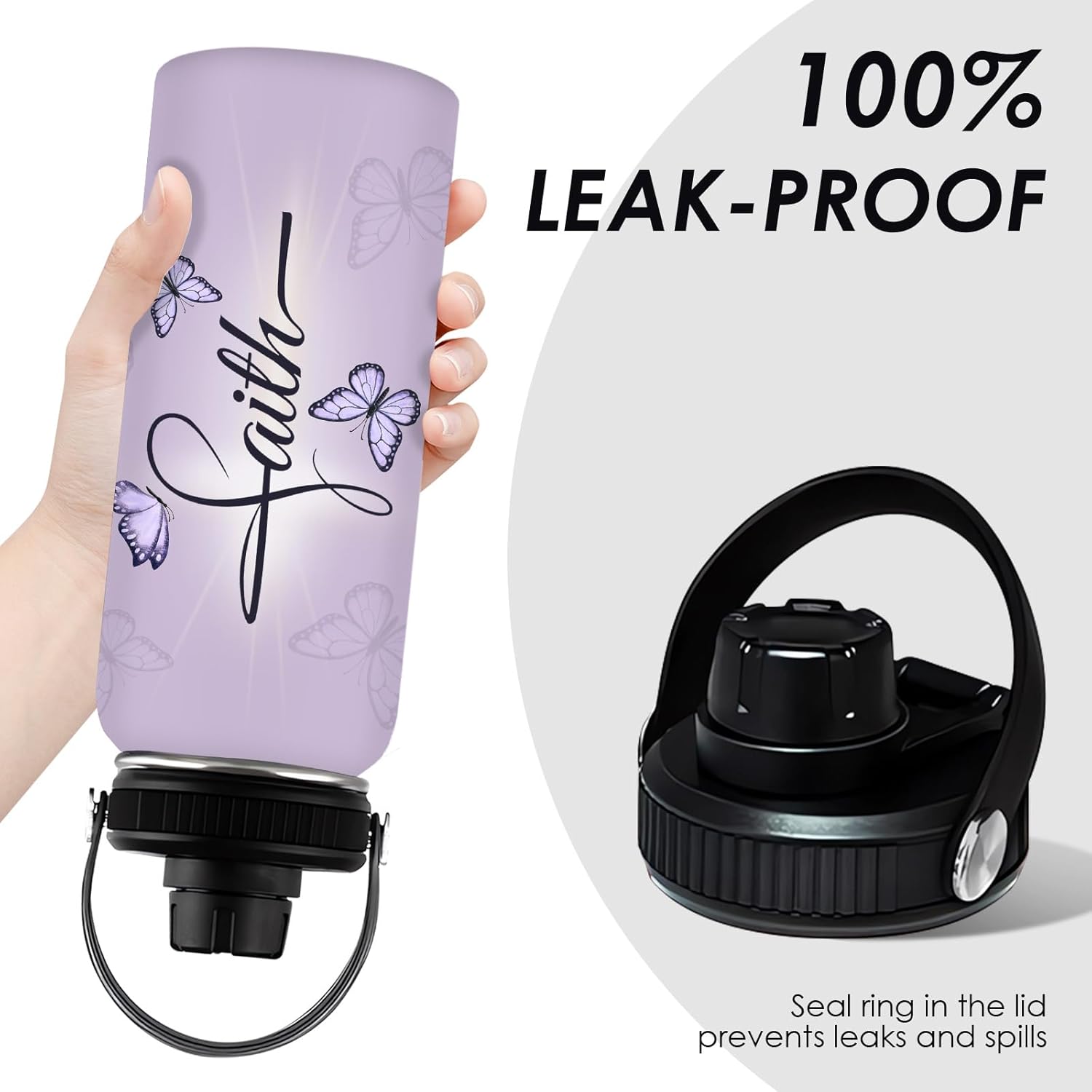 Christian Gifts for Women - You Are Gifts Baptism Tumbler - Inspirational Religious Birthday Presents for Women - Catholic Spiritual Faith Bible Verse Presents Water Bottle for Girl 32oz - Image 6