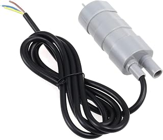 Bomba de agua sumergible de 12V, 600L/H alto flujo para autocaravanas estanque acuario Fuentes, de mesa Jardines de agua, bomba de sistemas hidropónicos