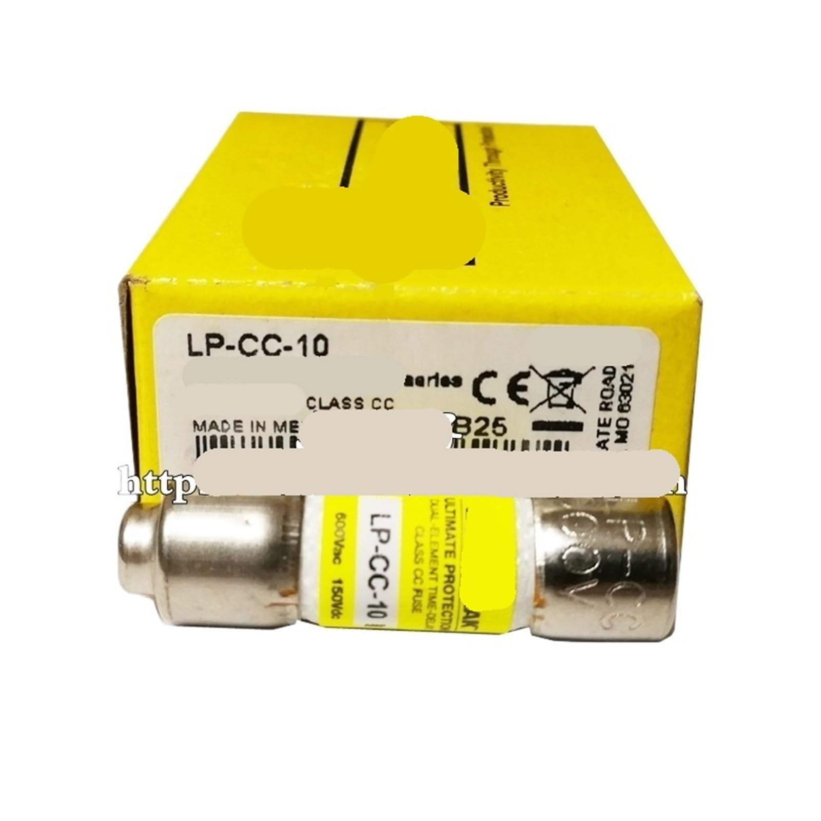 Fusible LP-CC-10 pour éliminer les arrêts de machine industrielle 10 A 600 V