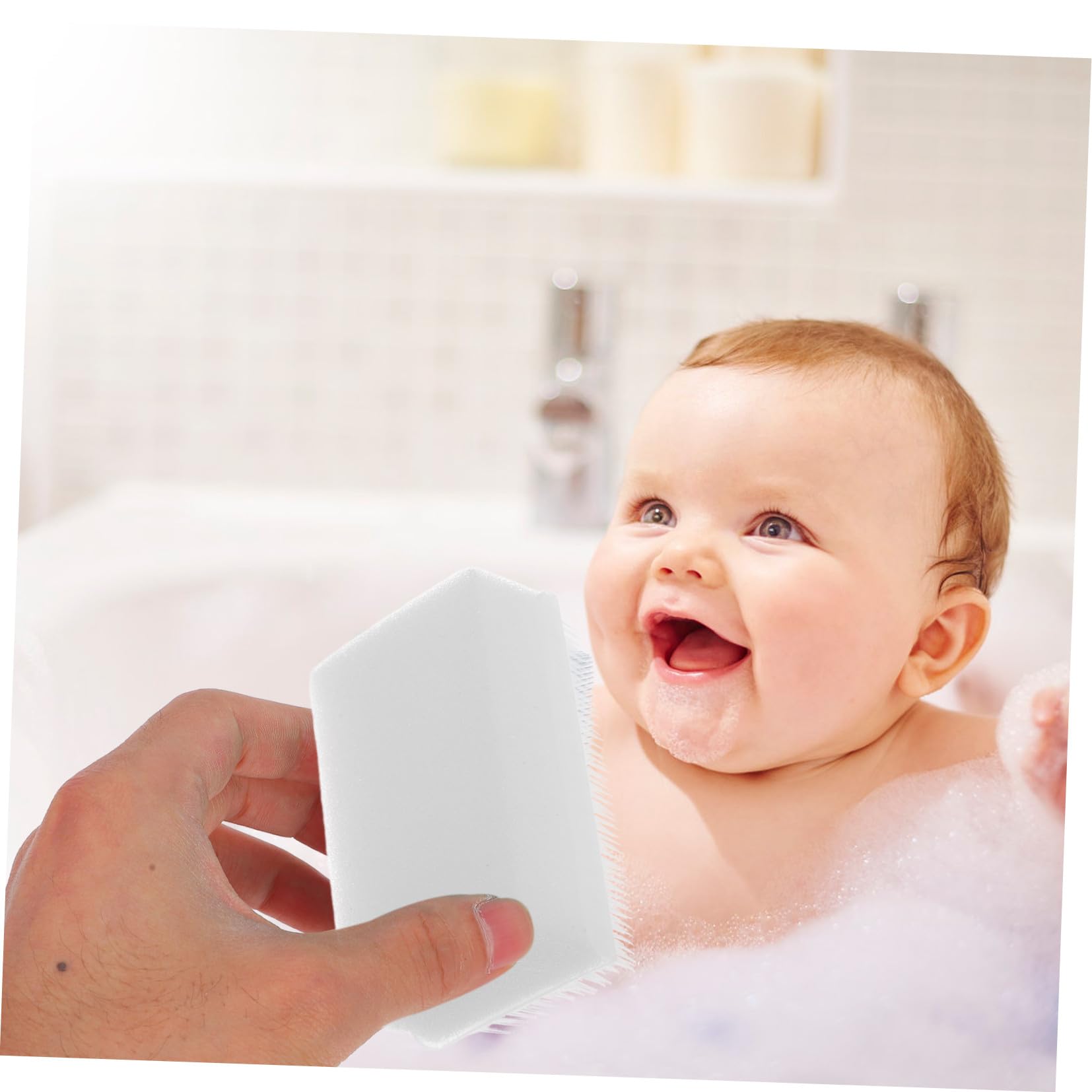 Set 2 Spazzole Sensoriali per Terapia Occupazionale Ragazzo Ragazza Disabilità Sensoriali Effetto Calmante e Attenzione Migliorata Clinica Portatile Bianco