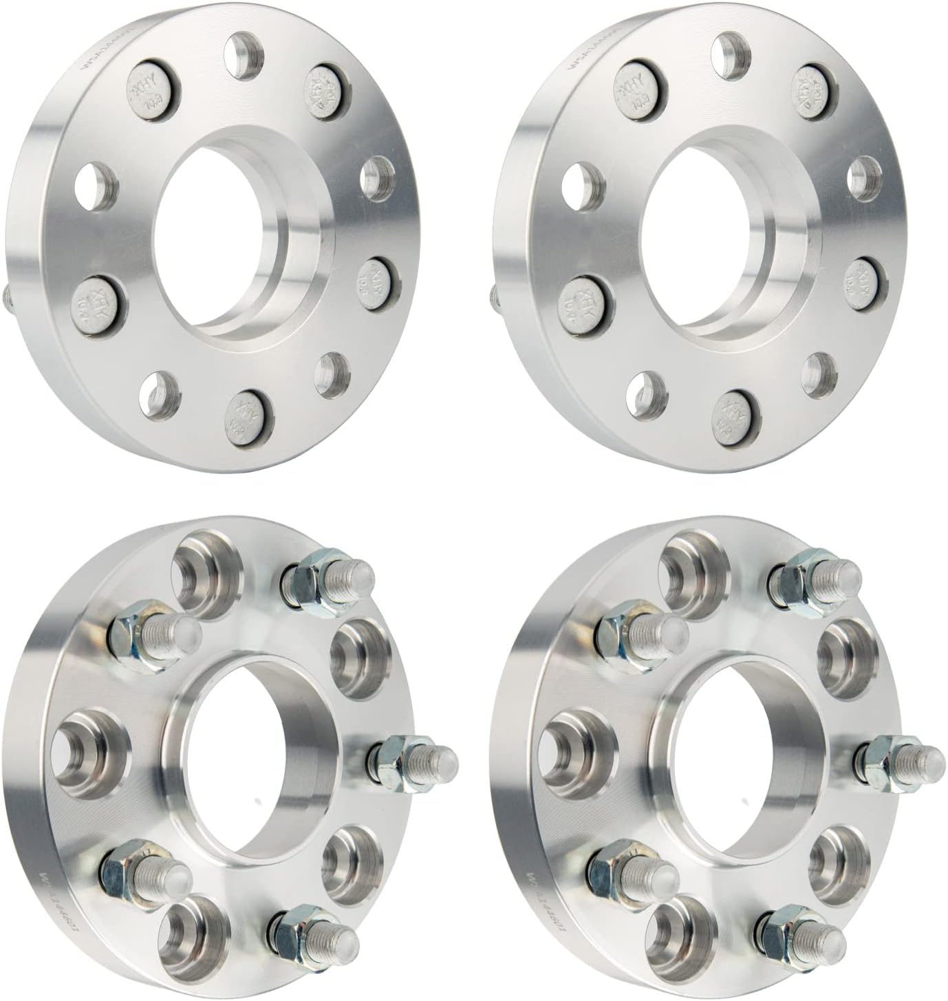 4PCS 1“-5x5-MM14x1.5-71.5mm Hubcentric Wheel Spacers Replacement for Wrangler, Grand Cherokee, Gladiator, Grand Cherokee L, Durango, Challenger, Charger, Mustang