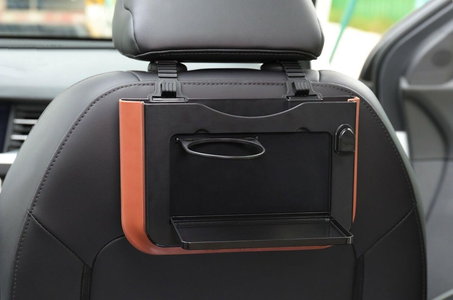 1pcs Car Trash Can Collapsible Organizer Garbage Bag Cup