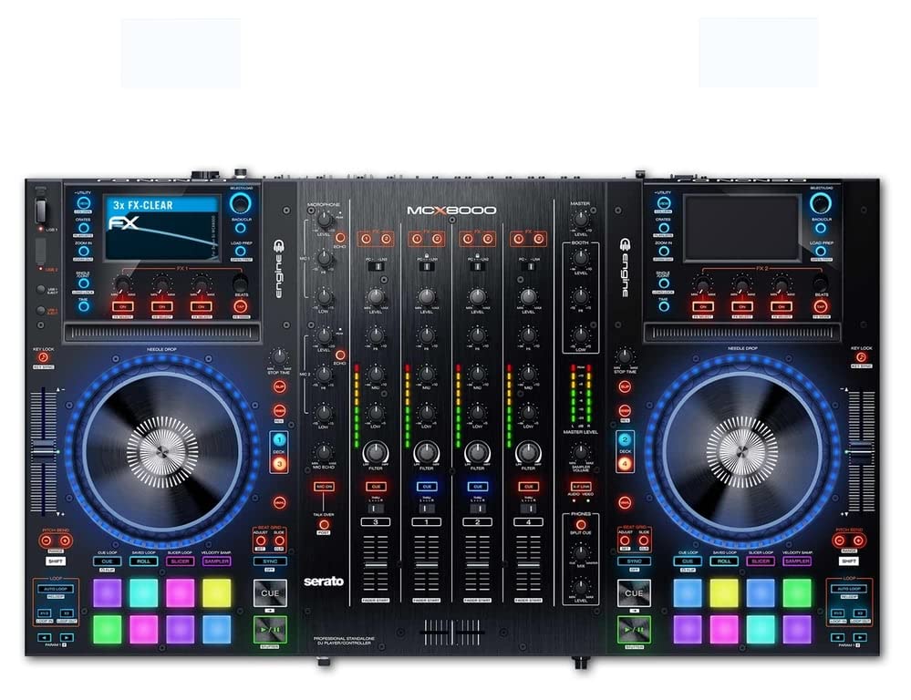 atFoliX Lámina Protectora de Pantalla Compatible con Denon DJ MCX8000 Película Protectora, Ultra...