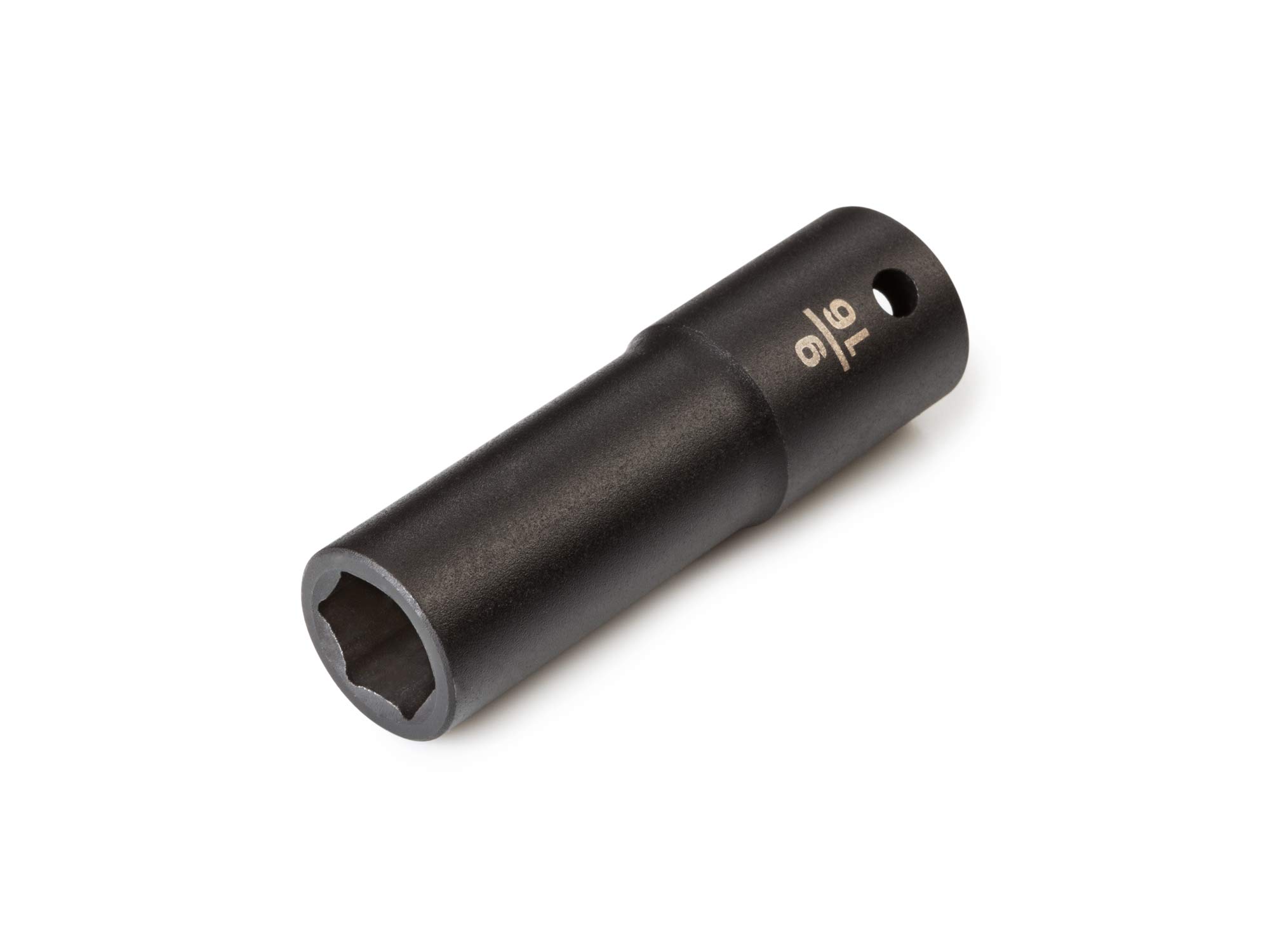 TEKTON SID23014 6-Point Impact Socket 1/2" x 9/16", Manganese Phosphate, 9/16 in