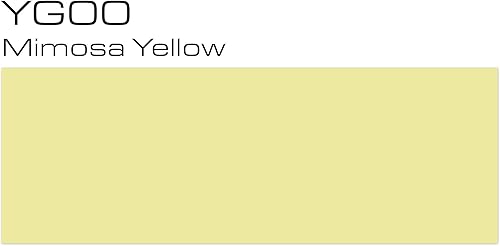 Miniatura 2 de Copic Sketch Marcador, barril de forma ovalada, puntas medianas anchas y supercepilladas, YG00 Mimosa Yellow (YG00-S)