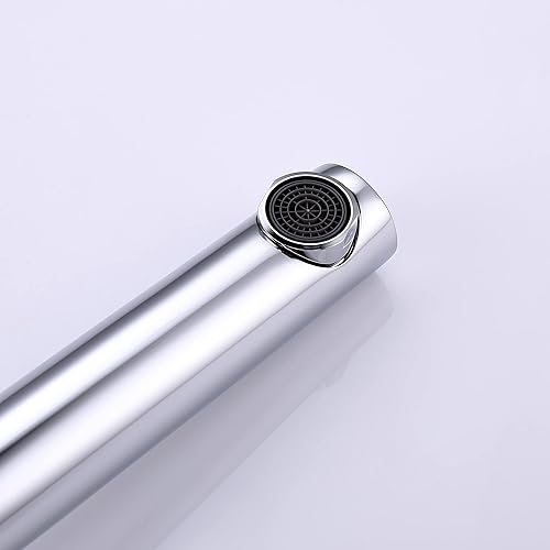 Miniatura 7 de sumerain Grifo de baño de montaje en pared para zurdos de una sola manija en cromo