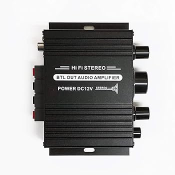 Amazon | lifepower 小型2chオーディオアンプ 出力20W＋20W