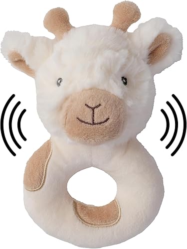 Bearington Lil' Lofty - Sonajero de jirafa de 5.5 pulgadas, sonajeros de muñeca de bebé, sonajeros de felpa para sonajero de jirafa bebé