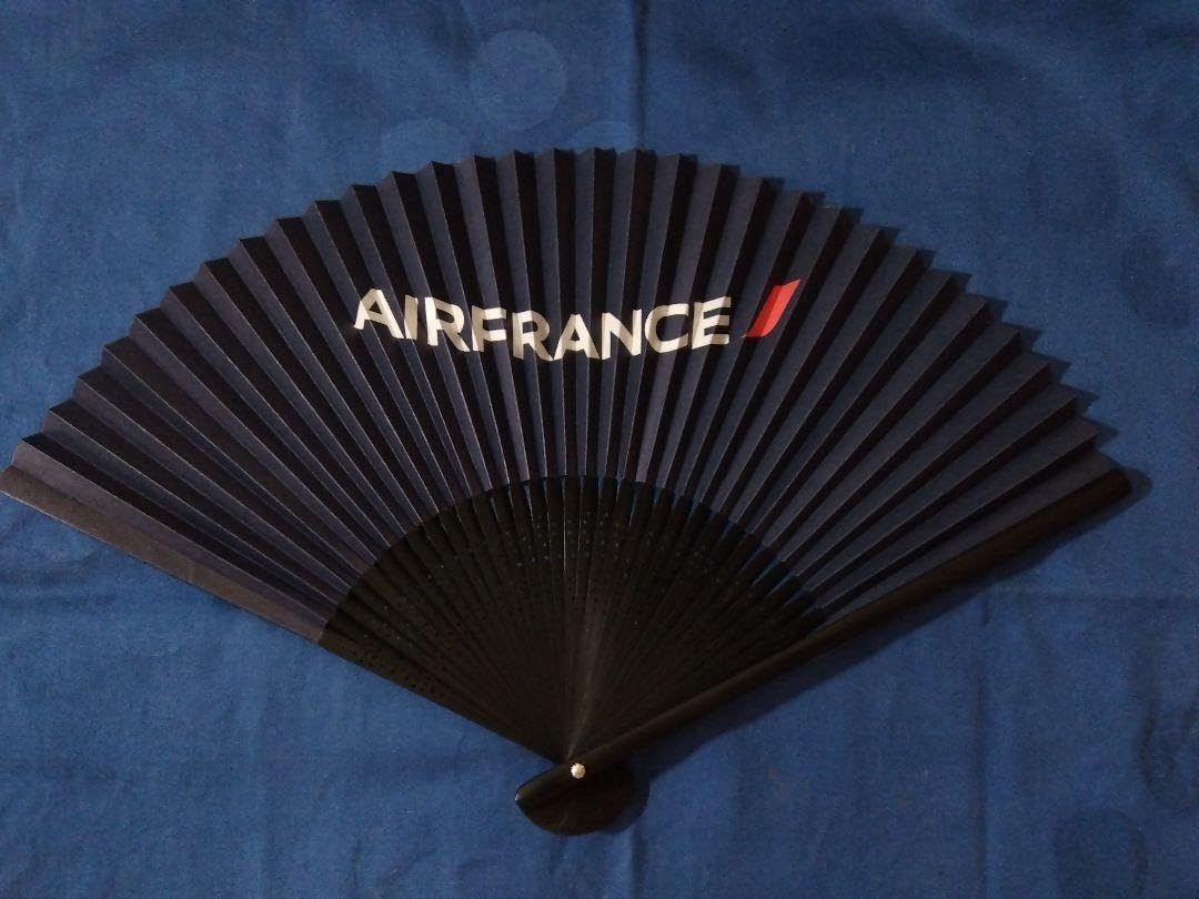 エールフランス扇子 レトロ