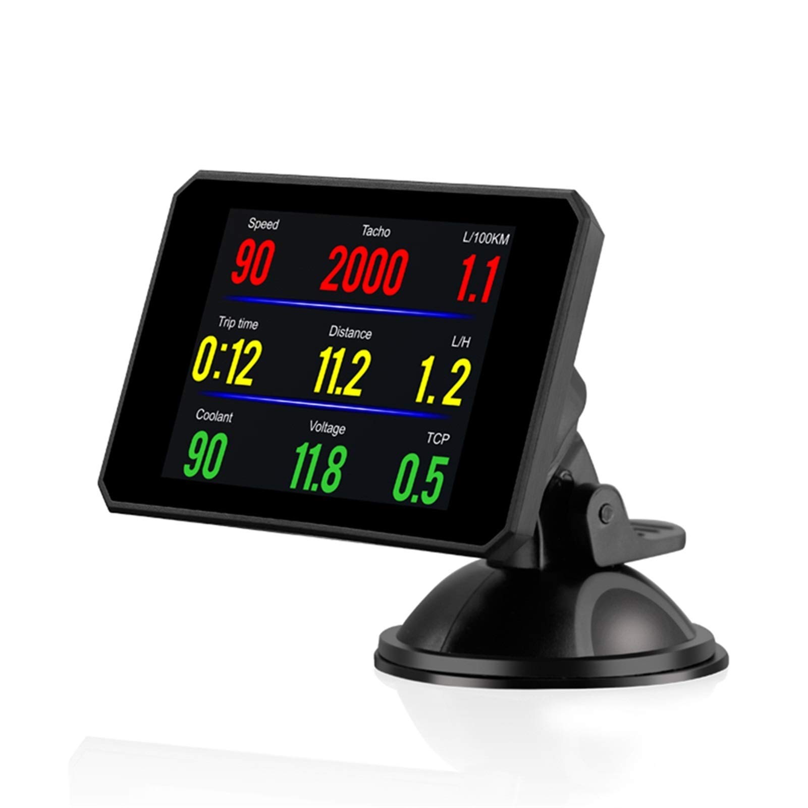 Pantalla Head Up Display,Car Hud OBD2 al revés HD TFT TFT Speed Speed PROYECTOR DE Pantalla DE Pantalla DE PEQUEÑA DE LA Velocidad AUTOMÁTICA AUTOMÁTICA OBD OBDII Agua DE Agua Objetivo