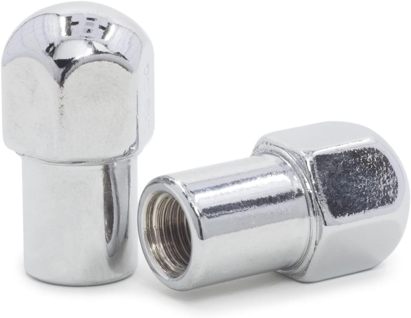 2 Set of - 20 Lug Nuts 12X1.Chrome Dome Top 75 Shank Offset Washers Steel for Pontiac,for Olds,for GMC,for Chevy,for Buick