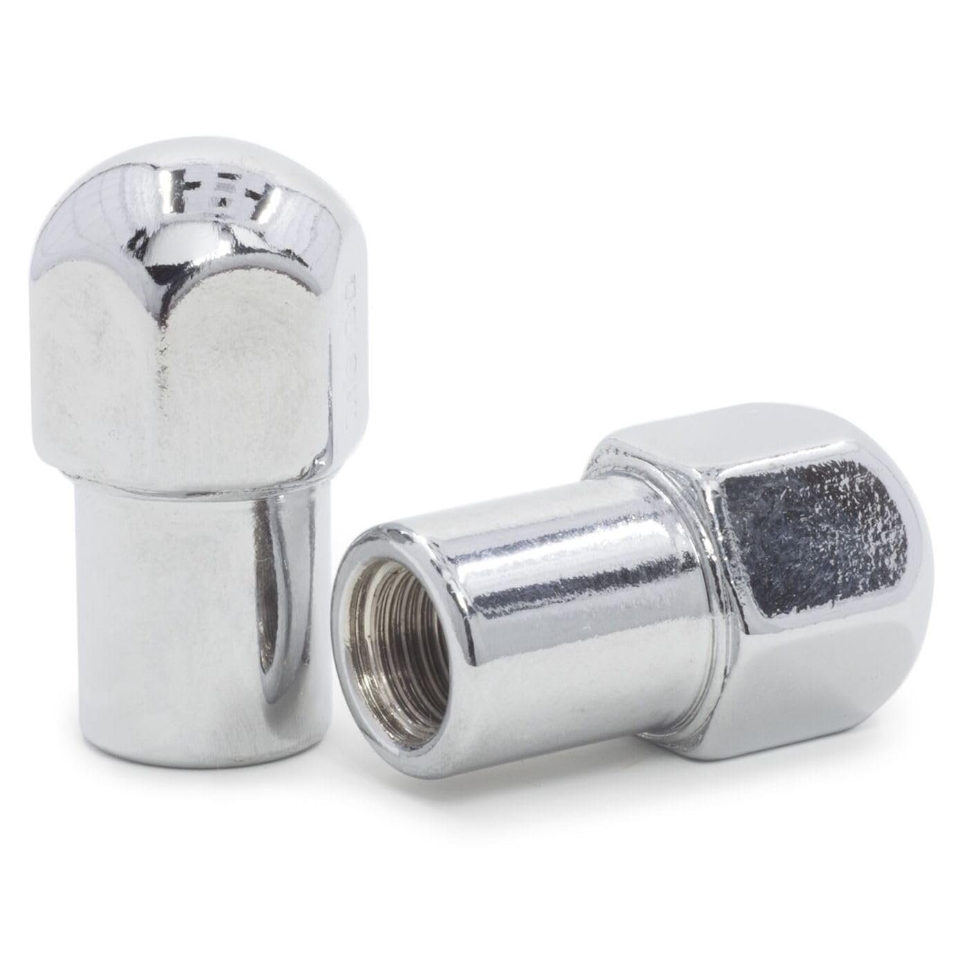 2 Set of - 20 Lug Nuts 12X1.Chrome Dome Top 75 Shank Offset Washers Steel for Pontiac,for Olds,for GMC,for Chevy,for Buick