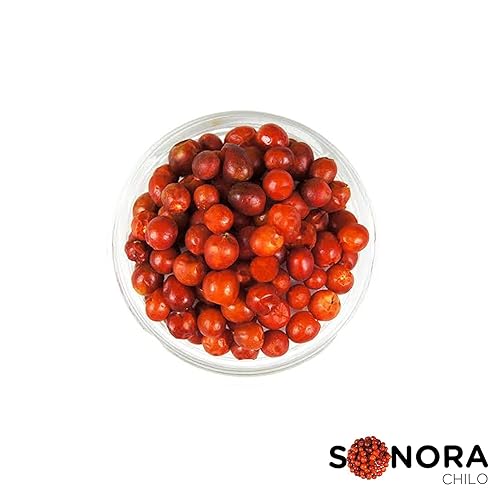 Miniatura 6 de Sonora Chilo Chiltepin Paquete de 2 – Pimienta Chiltepin seca entera 1 oz (28 gr) + Chiltepin molido 2.1oz (59gr) Cápsulas de chile Tepin Pimienta,