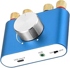 Bluetooth Digital Power Amplifier 50Wx2 HiFi Audio Car Home Power AMP for Mobile CD MP3 Blue Bluetooth Digital Power Amplifier 50Wx2 HiFi Audio Car Home Power AMP for Mobile CD MP3 Blue