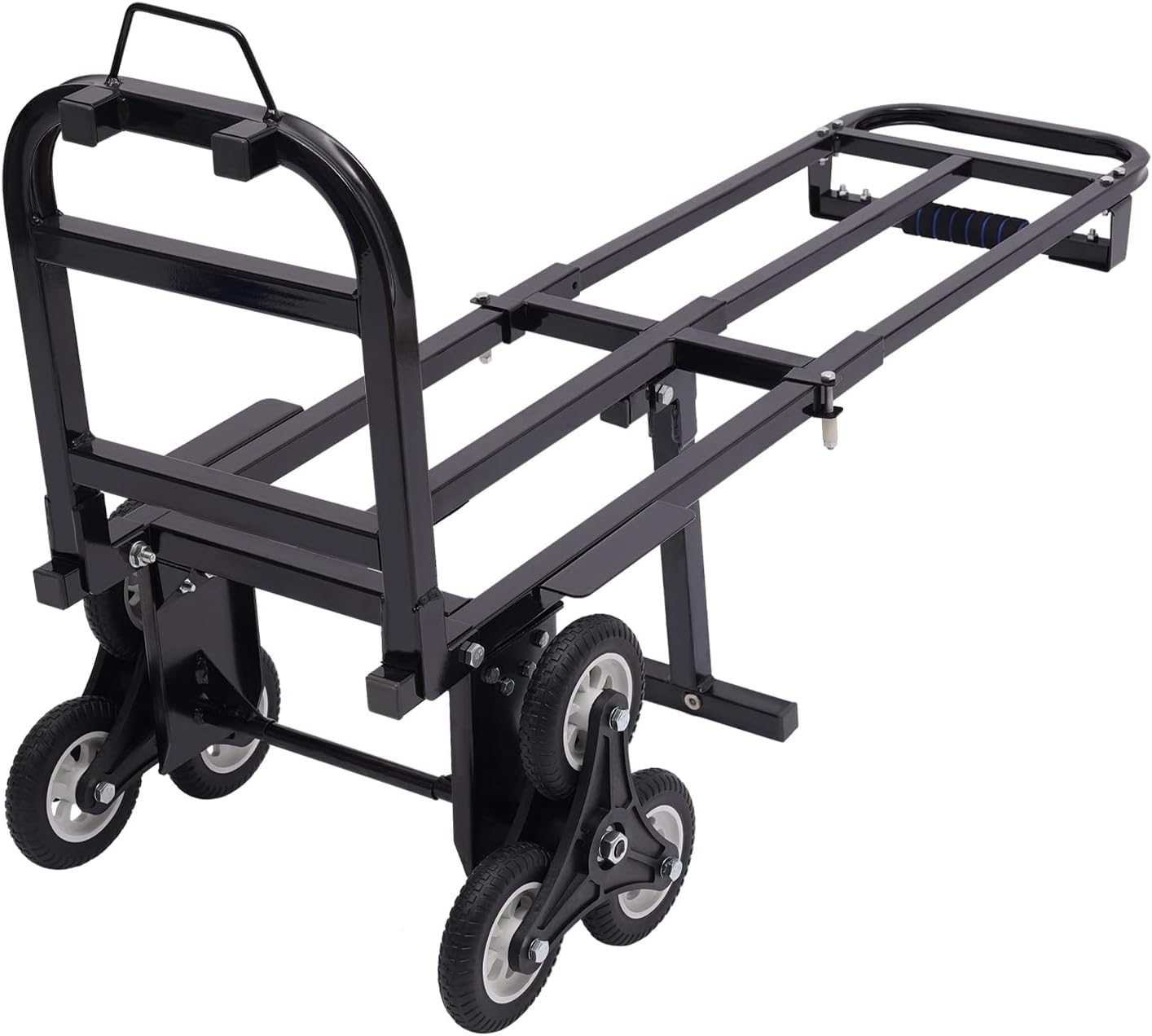 Diable d'escalier pliable - Charge maximale : 210 kg - En acier - 3 ...