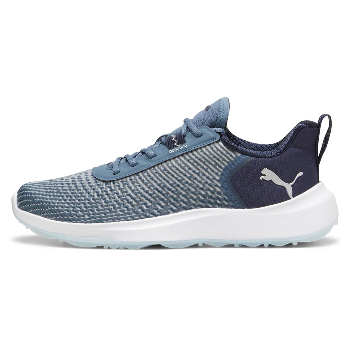 PUMA Men's Fusion Crush Sport Golf Shoe, Evening Sky-DEEP Navy, 8 UK