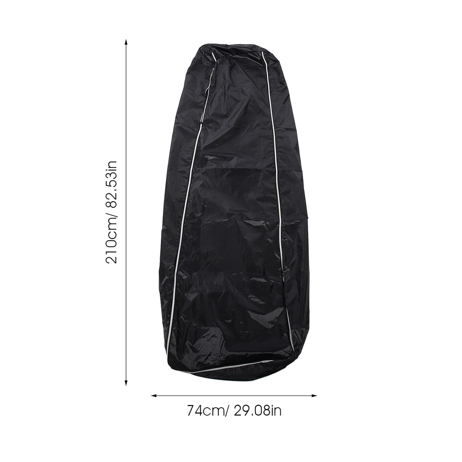 LIFKOME Windproof Cadaver Bag Capacity Body Carrying Bag with Zipper High Barrier PVC Material Lightweight Portable for Funeral Mortuary Hospital Use