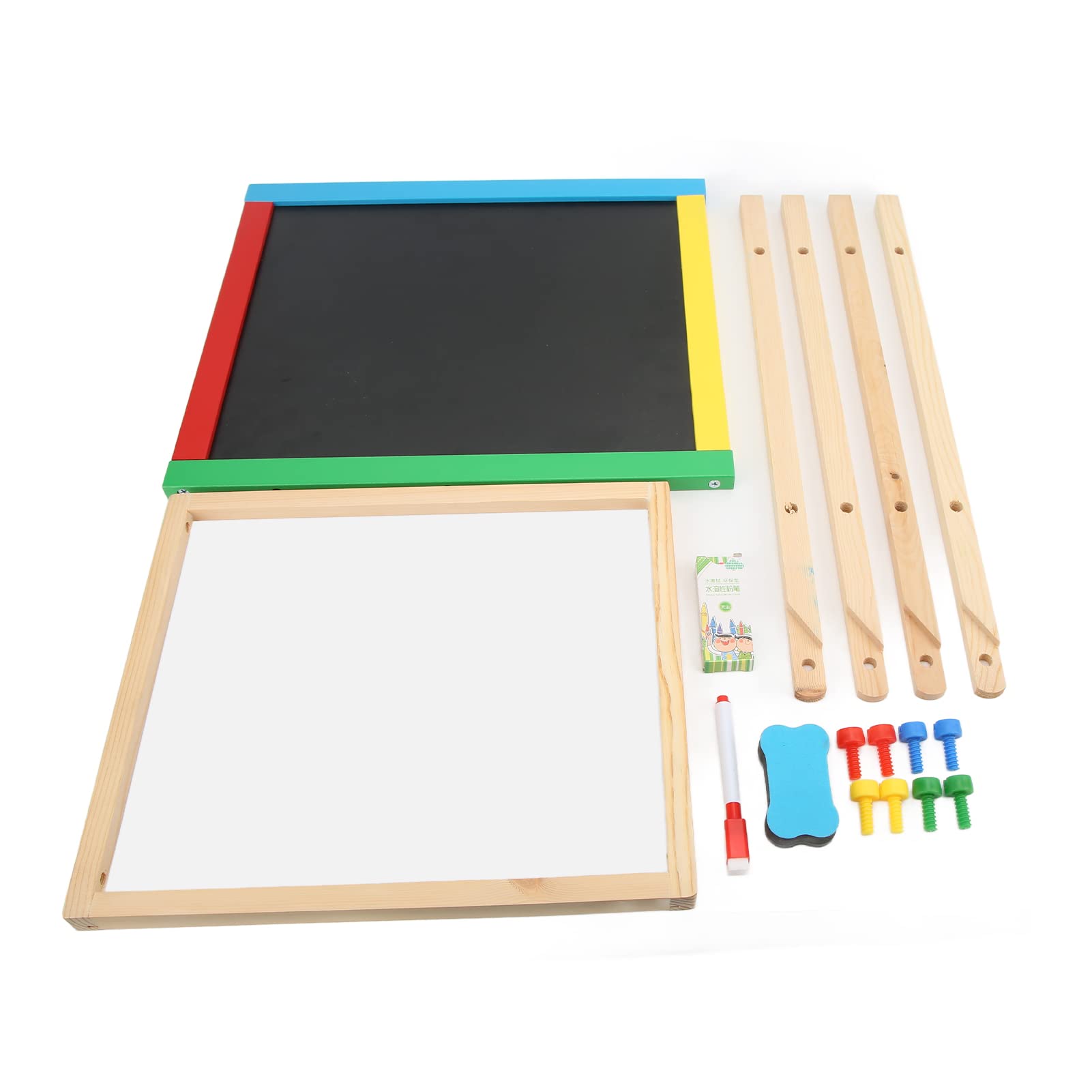 Omabeta Cavalletto da Disegno per Bambini Tavolo da Disegno in Legno