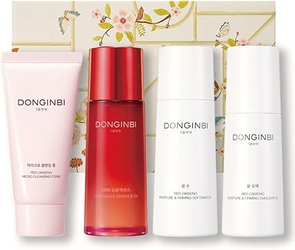 正官庄 DONGINBI ジン　化粧水&乳液　(ミニセットおまけ付きパッケージ) Amazon.co.jp: 【 DONGINBI(ドンインビ)津(ジン)化粧水+乳液企画