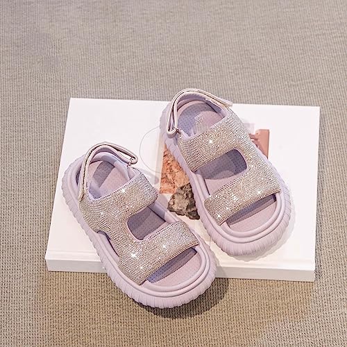 Girls Sandals Glitter Straps Princess Shoes Toddler Baby Girls Summer Open Toe Dress Sandals2