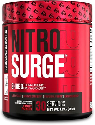 Nitrosurge Shred - Quemador de Grasa Pre-Entrenamiento
