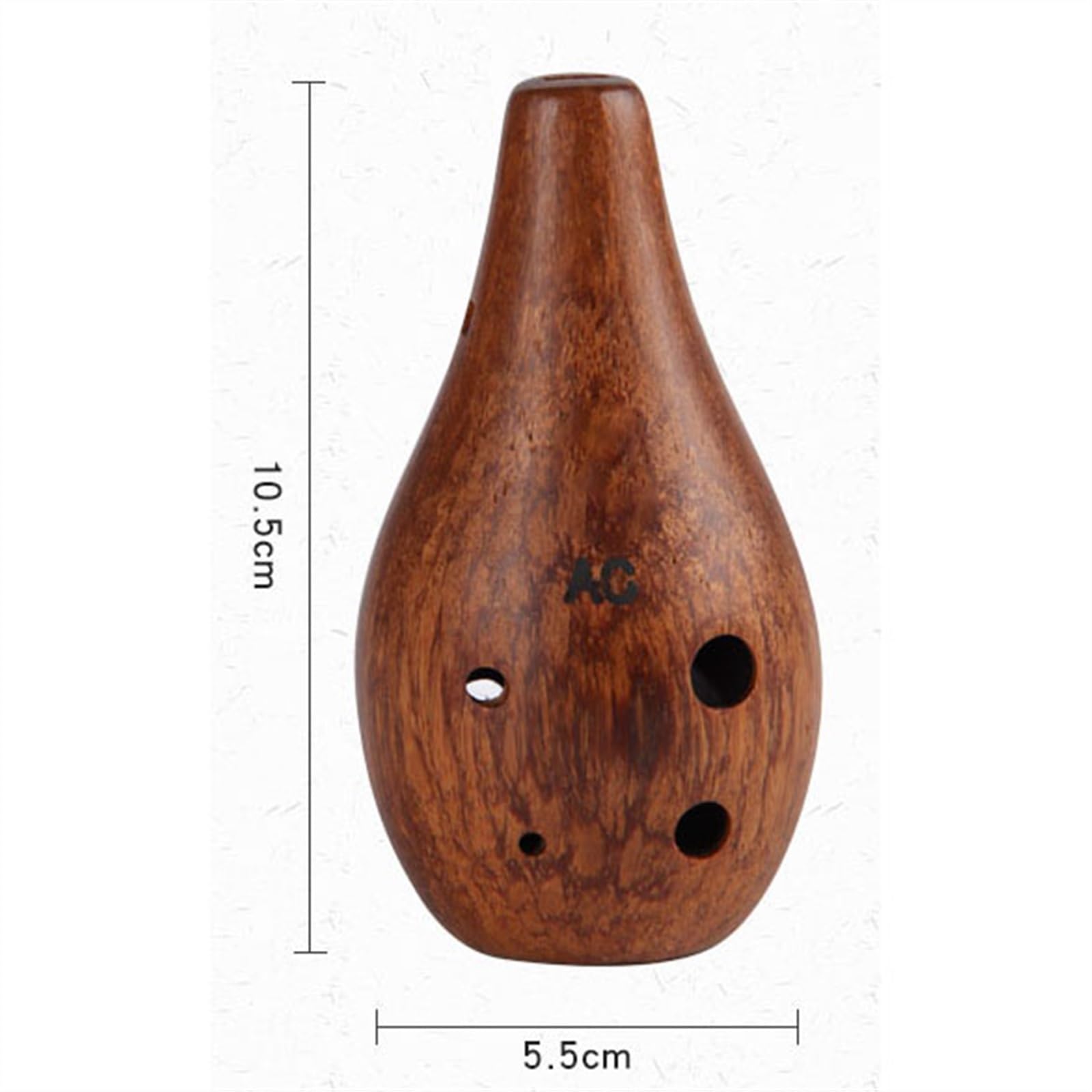 principianti ocarina Ocarina In Legno Massiccio Ocarina Contralto In Legno AC A 6 Fori Per Principianti