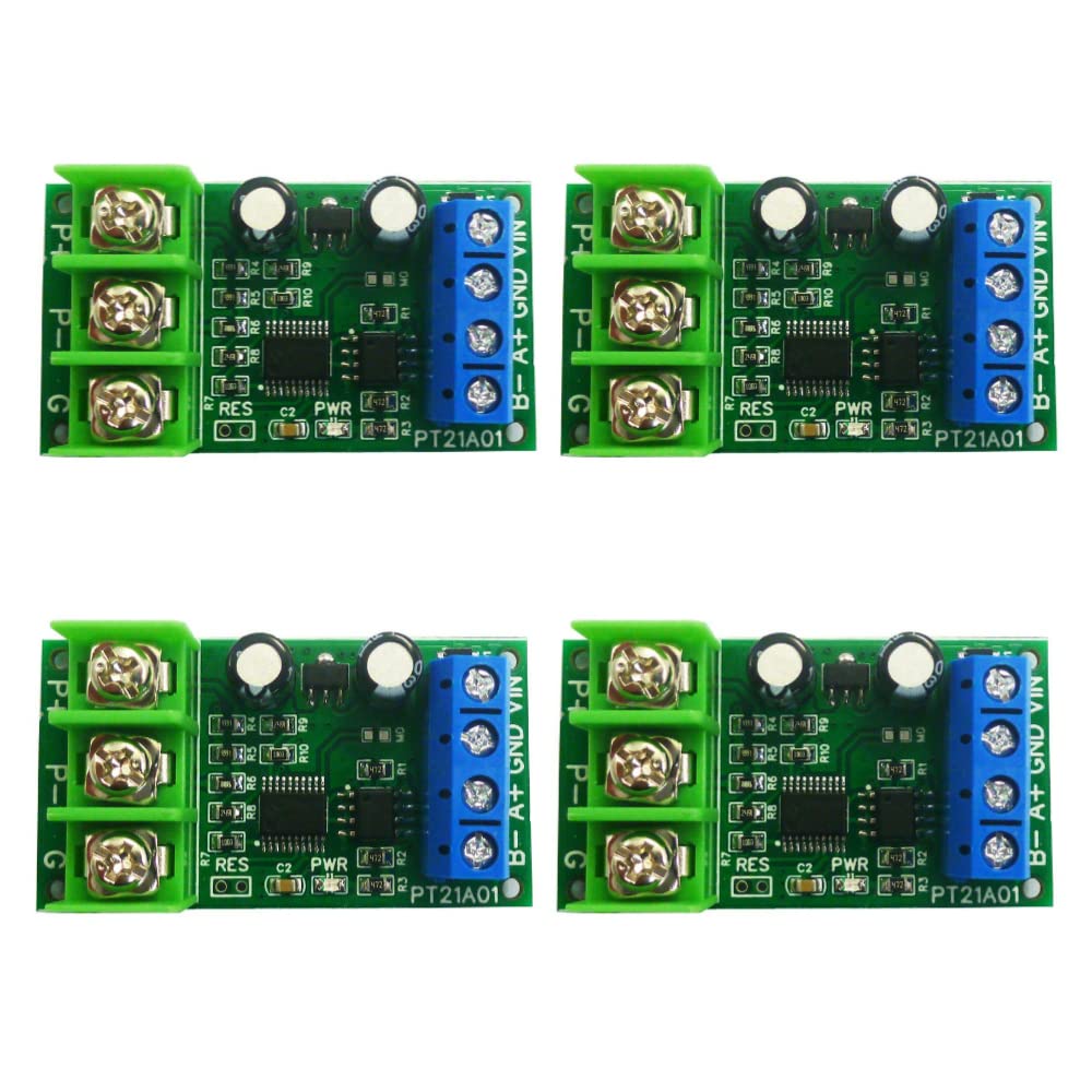 with Terminal -40 to 220 Degree PT100 RTD Converter RS485 Modbus Rtu Temperature Sensor (4)