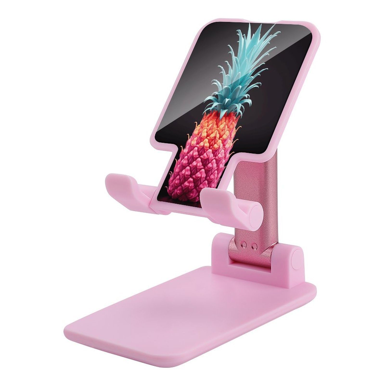 Support téléphone portable de table compact avec motif ananas fun - 7