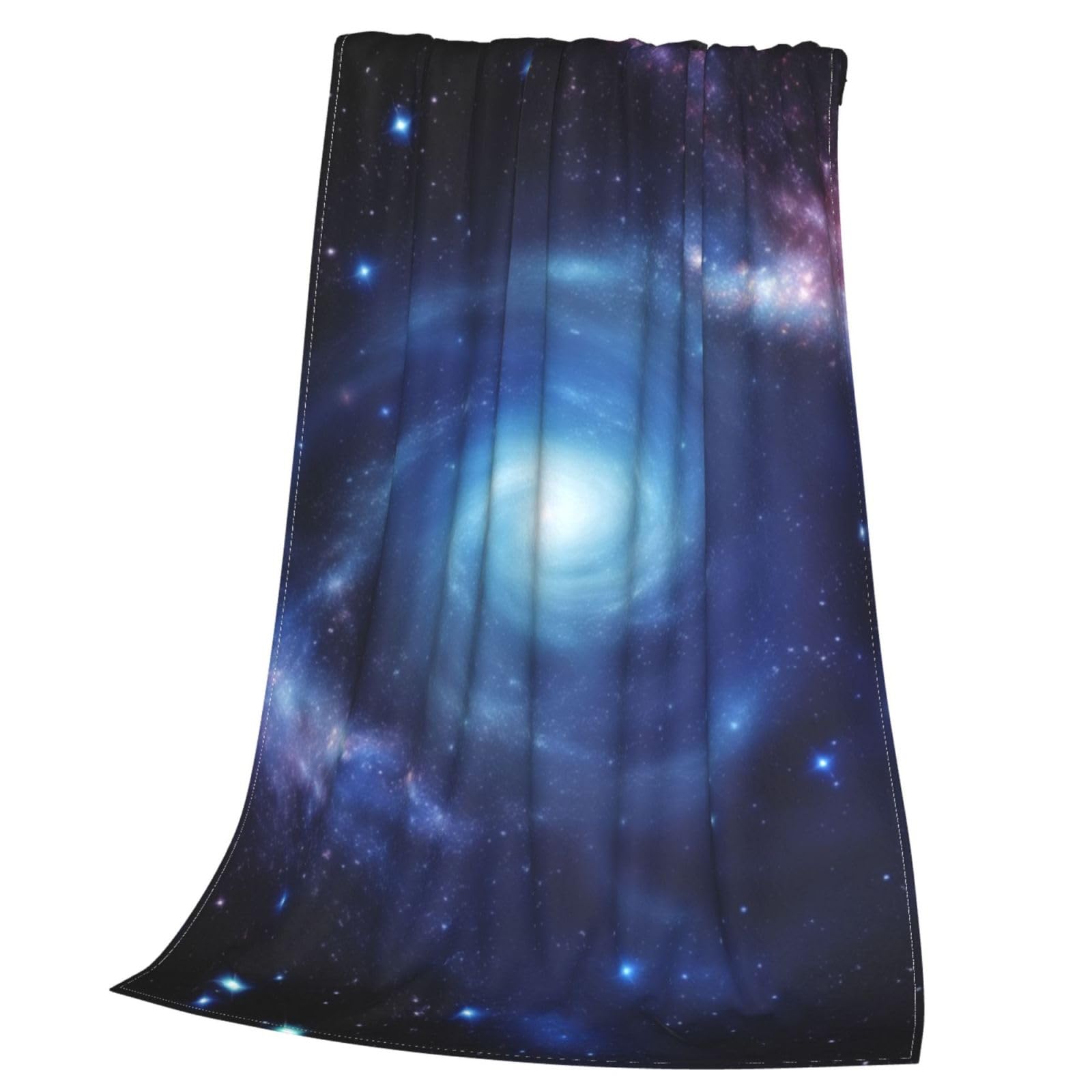 Decke, Galaxie-Druck, warme Flanelldecke/Decke, Bettüberwurf für Schlafzimmer/Bettwäsche 150 x 200 cm