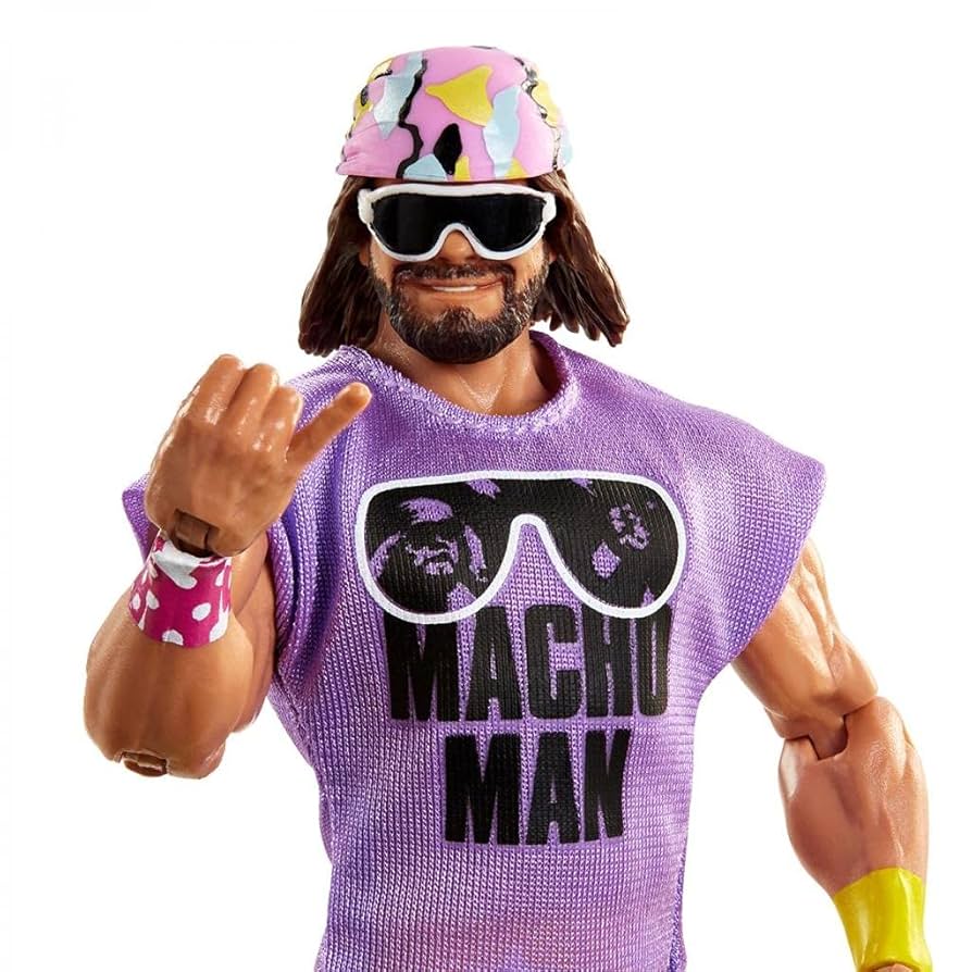 WWF ハズブロ フィギュア プロレス マッチョマン・ランディー・サベージ Amazon.co.jp: WWE ランディマッチョマン サベージレジェンド