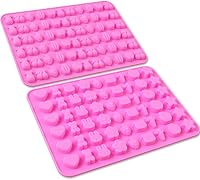 Vista 3 de Moldes de silicona, 4 piezas con 2 cuentagotas