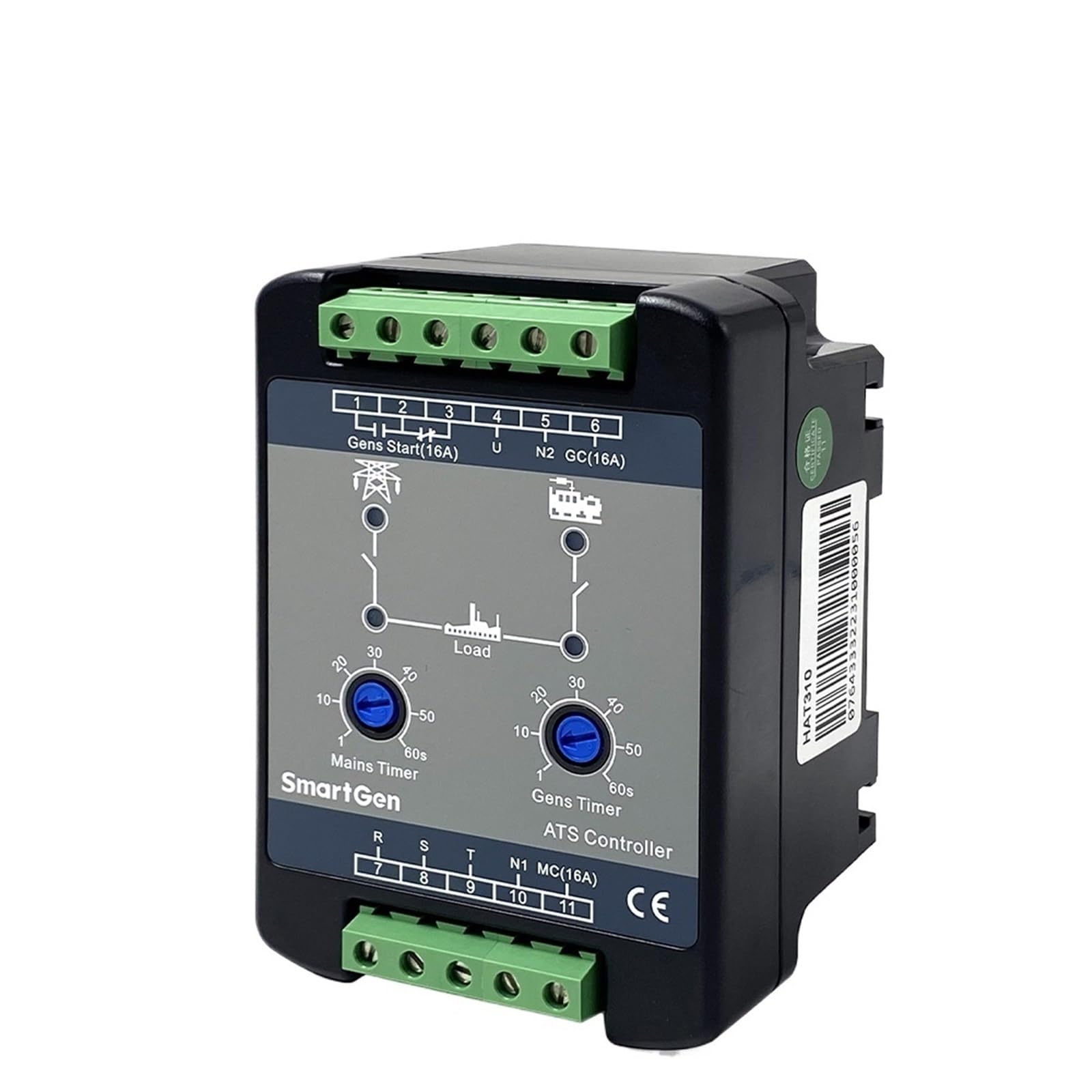 HAT310 ATS Controller Generatore Pannello di controllo Modulo ATS Interruttore Trasferimento automatico