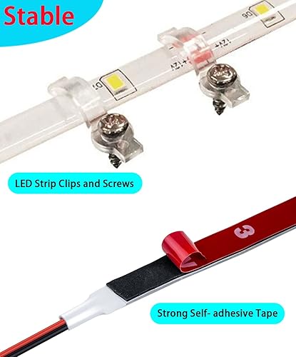 Miniatura 5 de Luz de barco pontón, tira LED marina para Duck Jon Bass Velero Kayak Flex Lighting, luces interiores de cortesía para noche de pesca, azul, 12 V