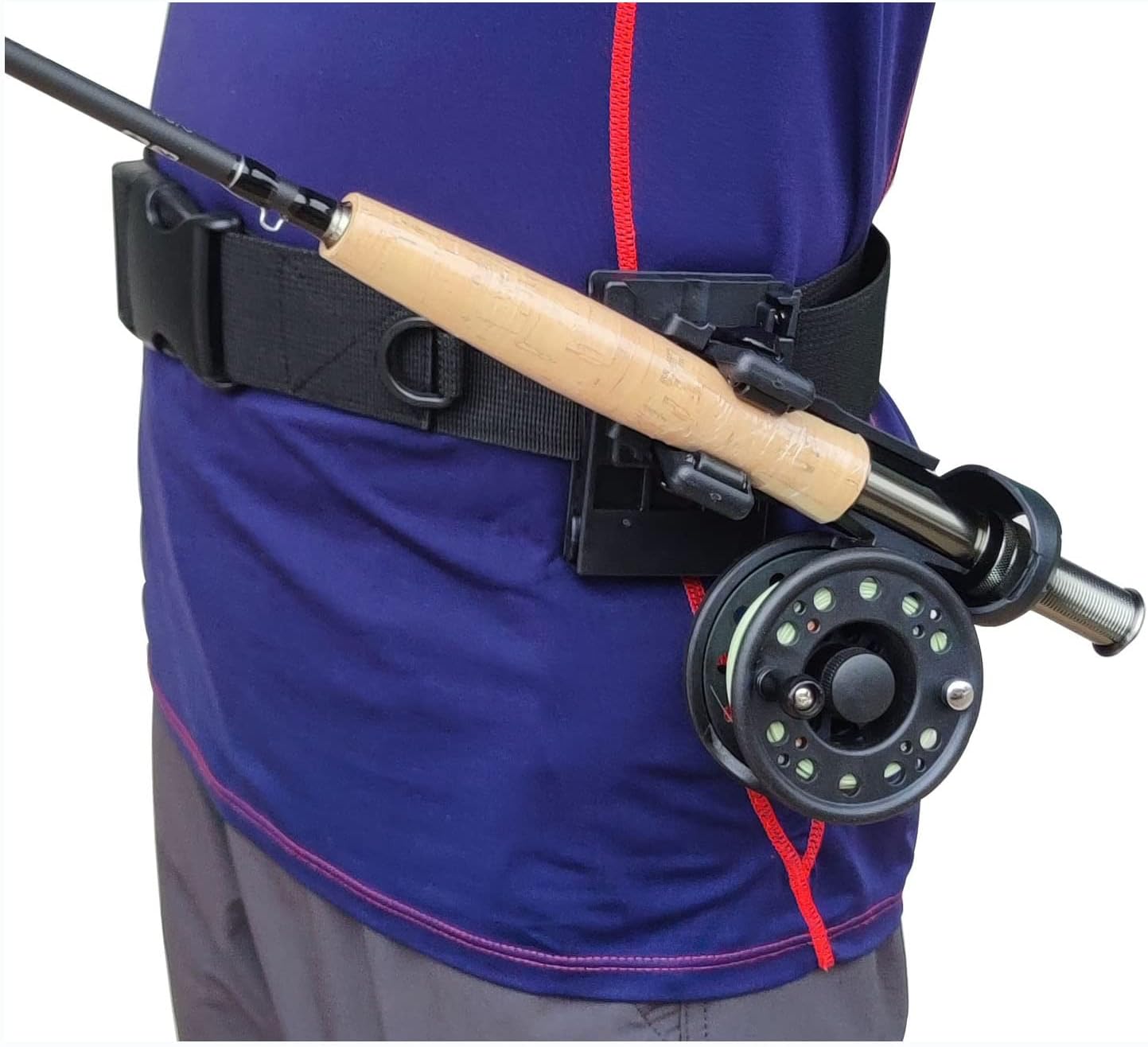 Fly Fishing 3rd Hand,Fly Fishing Rod Holder,Fly Fishing Wader Belt，Wearable Fishing
