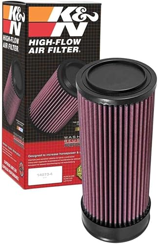 K&N Filtro de aire del motor: Alto rendimiento, Premium, Powersport Filtro de aire: Se adapta a 2015-2017 CAN-AM (Maverick 1000R Turbo, X ds, X rs,