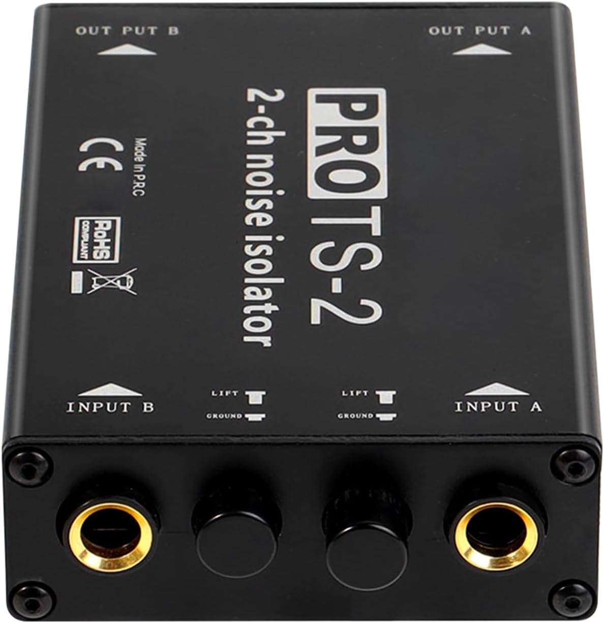 BHFYOB Sound Isolator Noise Cancellation Mixers Microphones Ground Filter Multifunctional Noise Isolator Meter