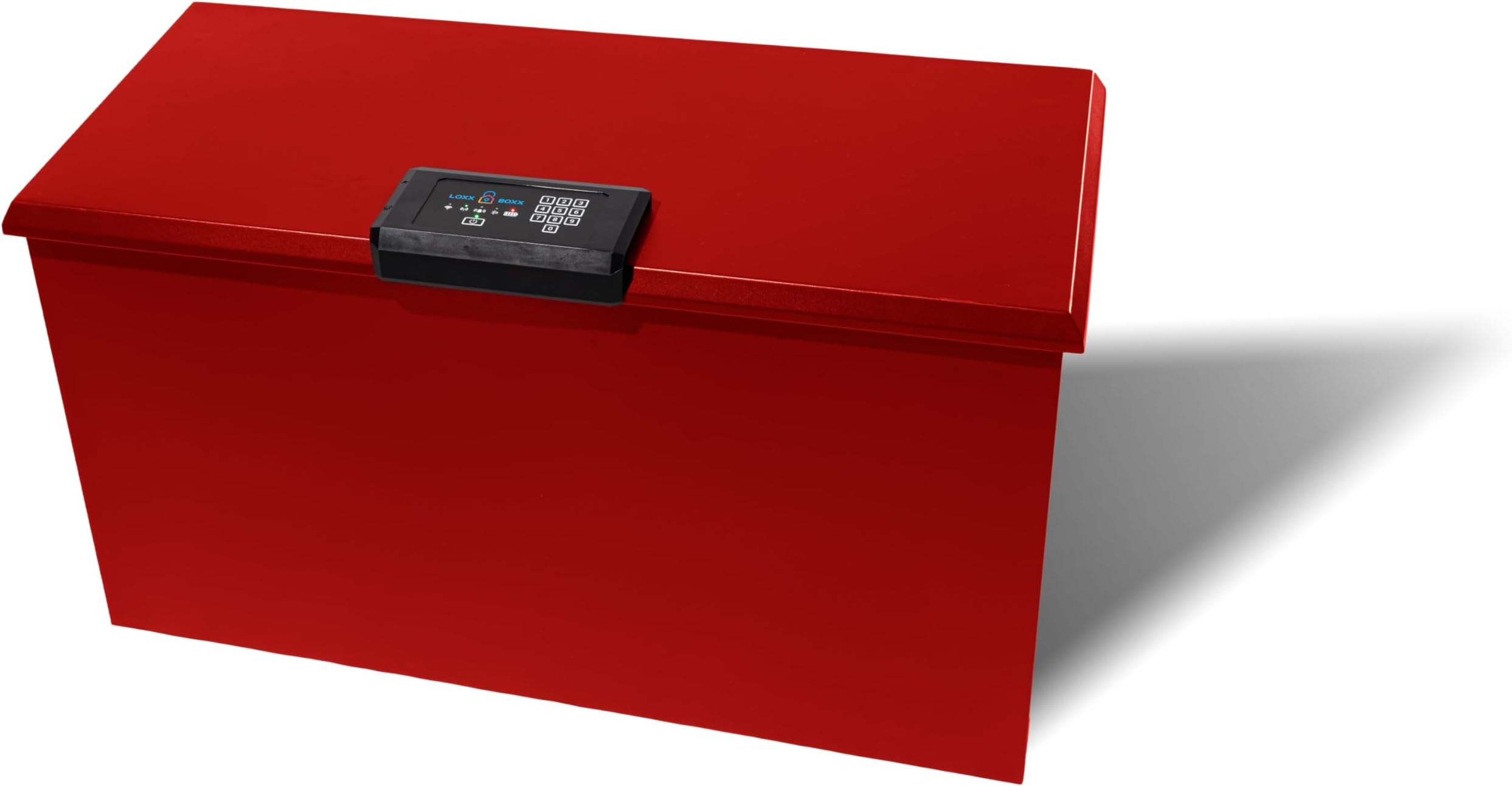 Loxx Boxx Smart Parcel Package Delivery Locker, LTE Cellular Mail Lock Box w/Wi-Fi and Bluetooth, Safe, Private Mailbox Locking Box for Deliveries, XL
