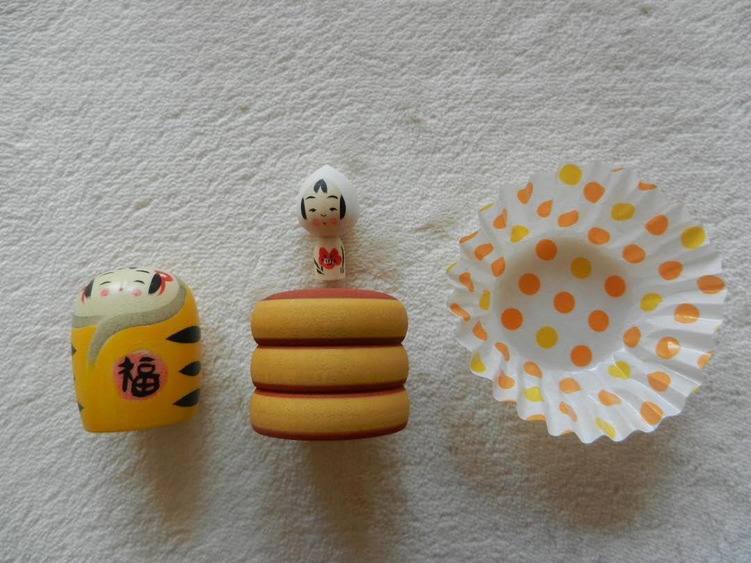 Amazon.co.jp: 秋保 玩愚庵こけし屋 鈴木明 トラこけしちゃん 虎こけし