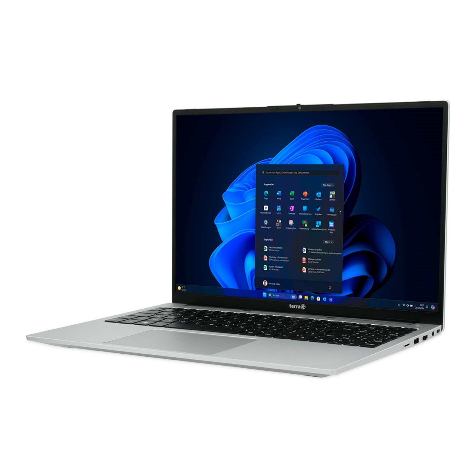 Terra Mobile 1610A R7-7730U W11P, Laptop, AMD Ryzen 7, 2 GHz, 40,6 cm (16"), 1920 x 1200 Pixel, 16 GB RAM, 512 GB SSD (1220868)